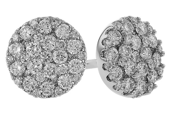 E320-67789: EARRINGS .50 TW
