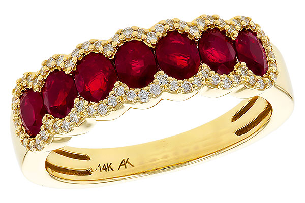 E320-71380: LDS WED RG 1.40 TW RUBY 1.57 TGW