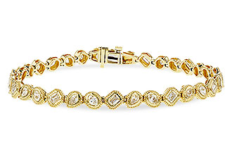 E320-71435: BRACELET 2.15 TW FANCY CUT DIAMONDS