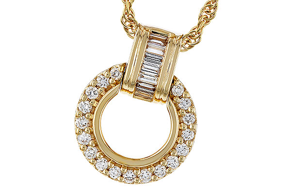 E320-72362: NECKLACE .12 BAG .33 TW