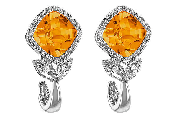 F229-80507: EARR 1.58 CITRINE 1.60 TGW