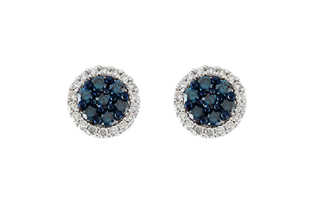 F233-41389: EARR .45 BLUE DIA .70 TW