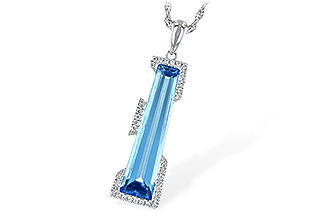 F235-20462: NECK 5.18 BLUE TOPAZ 5.28 TGW