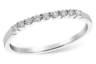 F235-23271: LDS WED RG .12 TW (9 STONES)