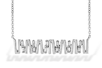 F236-14116: NECK .15 TW BAGUETTE DIAS