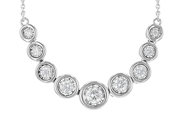 F236-15953: NECKLACE .50 TW
