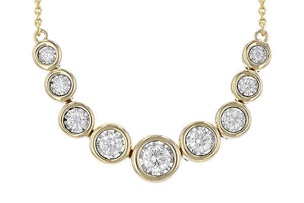 F236-15953: NECKLACE .50 TW