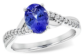 F236-15989: LDS RG 1.20 TANZANITE 1.35 TGW