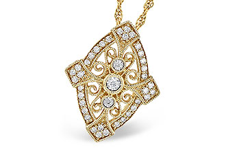 F318-83253: NECKLACE .20 TW