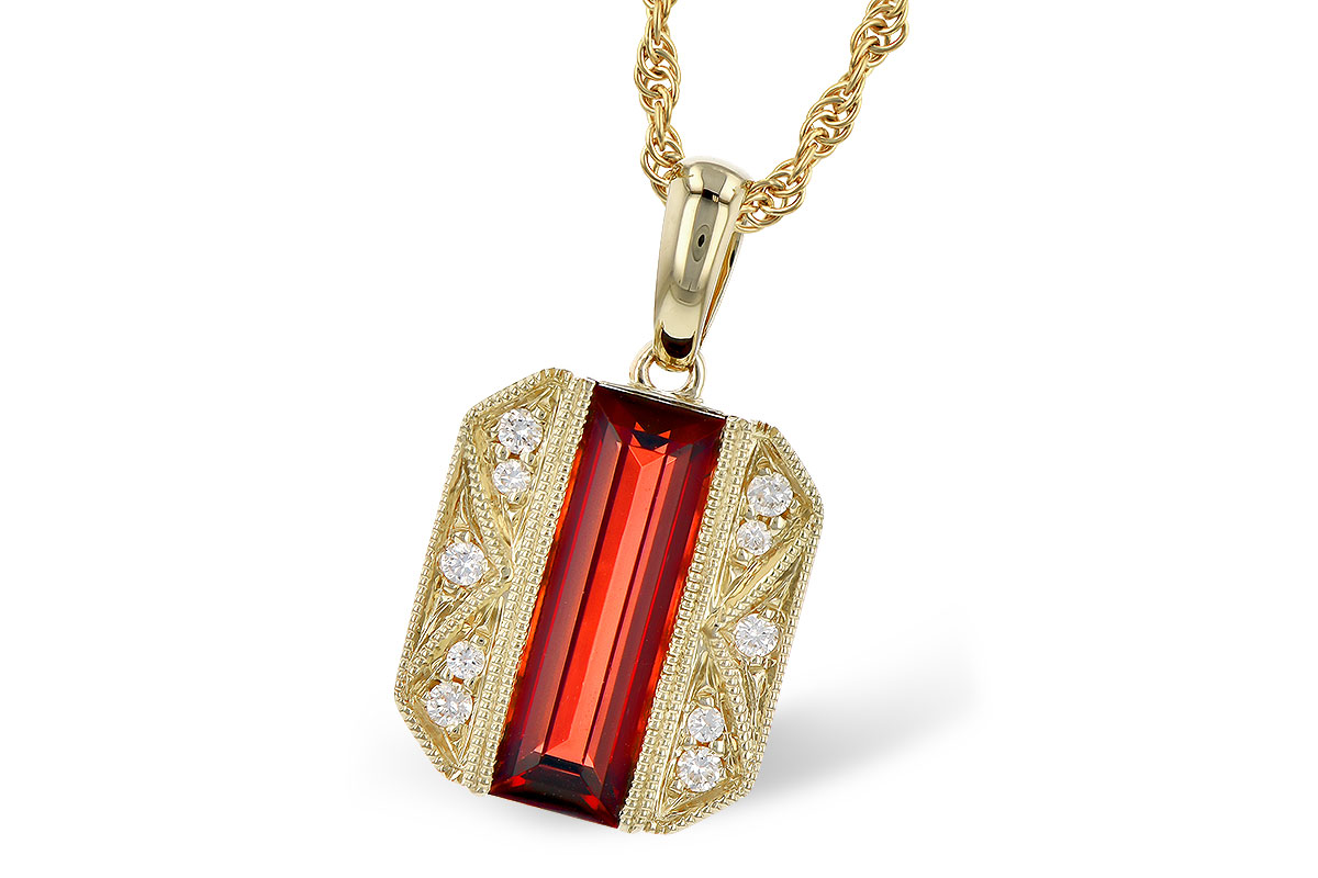 F318-86862: NECK 1.60 GARNET 1.67 TGW