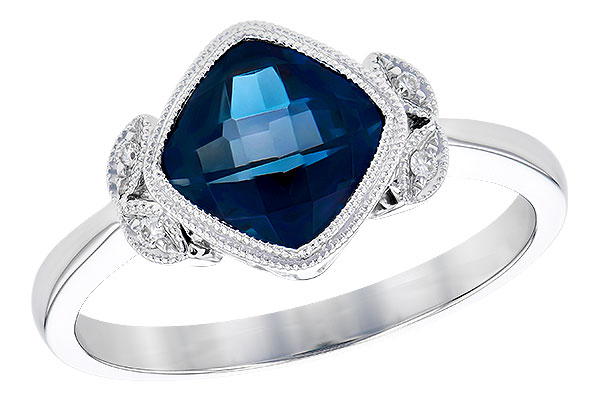 F318-90525: LDS 1.63 LONDON BLUE TOPAZ 1.65 TGW