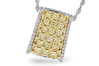 F319-75025: NECK 1.18 YELLOW DIAS 1.35 TW