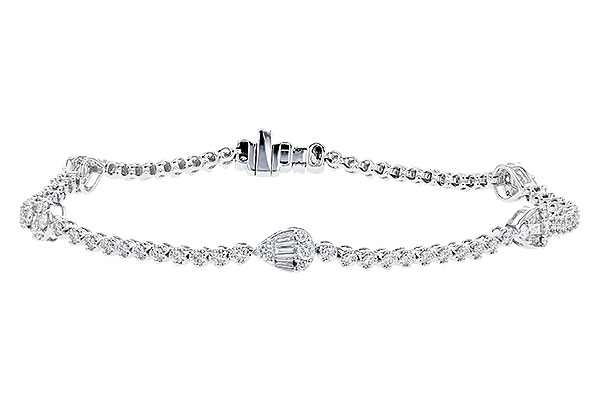 F319-75980: BRACELET .20 BAG 1.10 TW