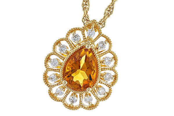 F319-75989: NECK .62 CITRINE .75 TGW