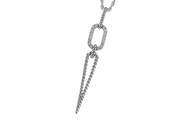 F320-65944: NECKLACE .14 TW