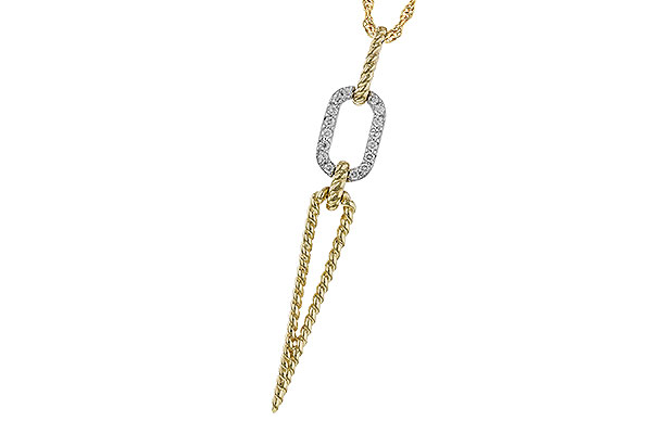 F320-65944: NECKLACE .14 TW