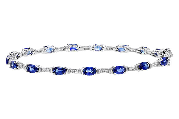 F320-65998: BRACELET 4.92 SAPPHIRE 5.24 TGW (7")
