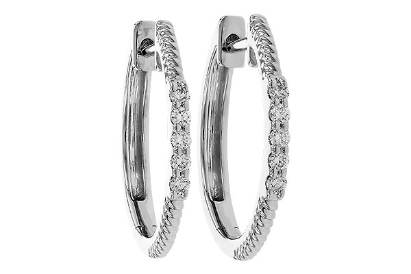F320-68707: EARRINGS .11 TW