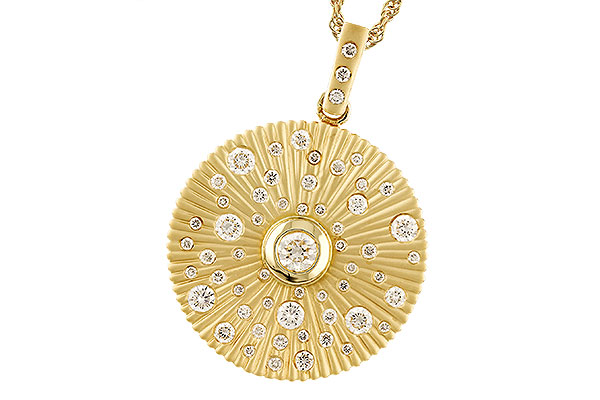 G229-78689: NECKLACE .73 TW