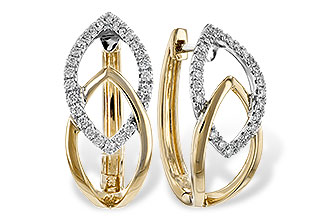 G235-25989: EARRINGS .25 TW