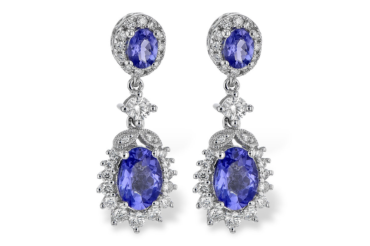 G236-15089: EARR 1.80 TW TANZANITE 2.33 TGW