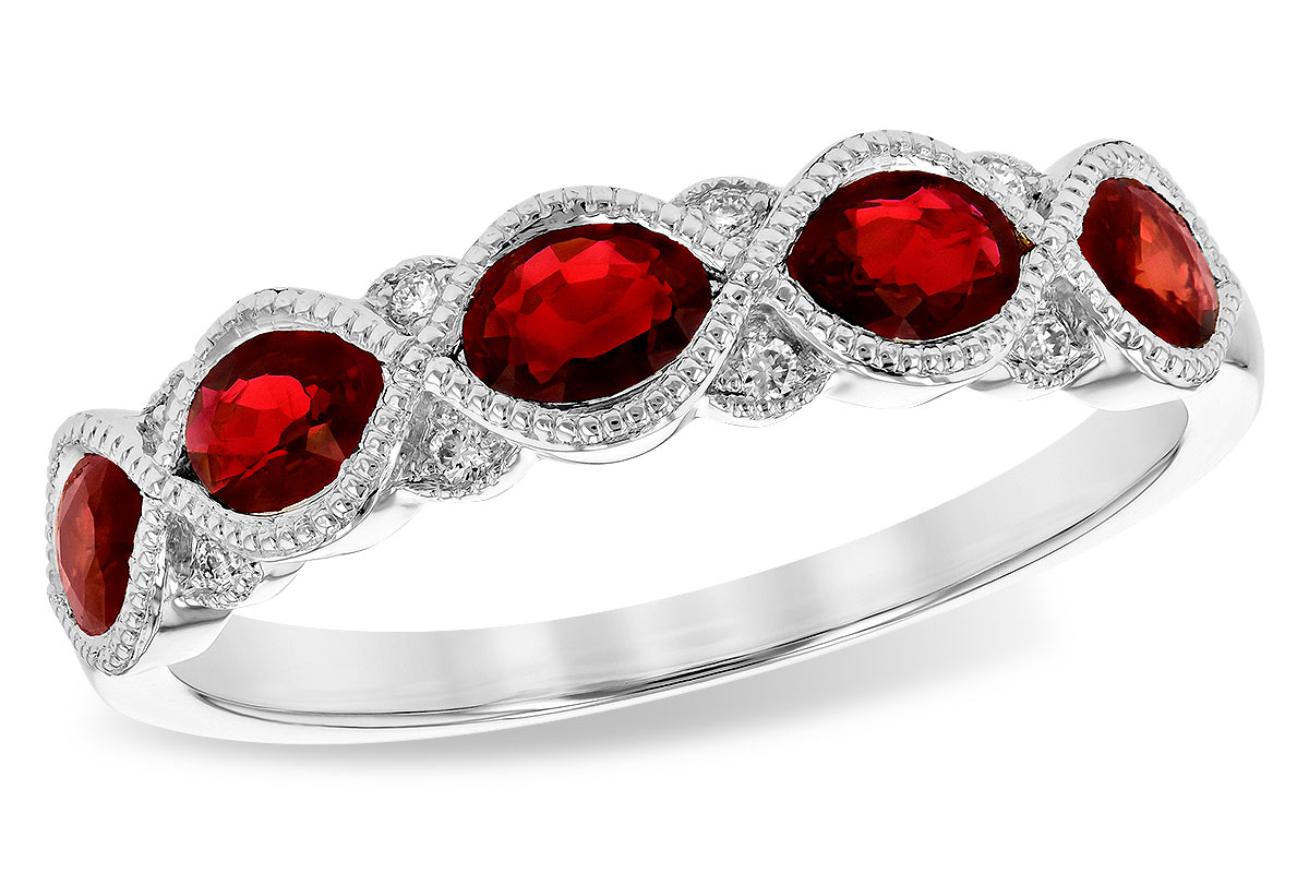 G236-16825: LDS WED RG 1.00 RUBY 1.04 TGW