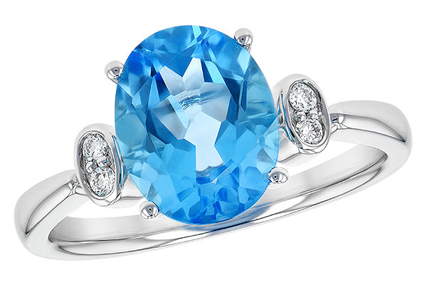 G236-16907: LDS RG 2.84 BLUE TOPAZ 2.90 TGW (10x8MM BT)