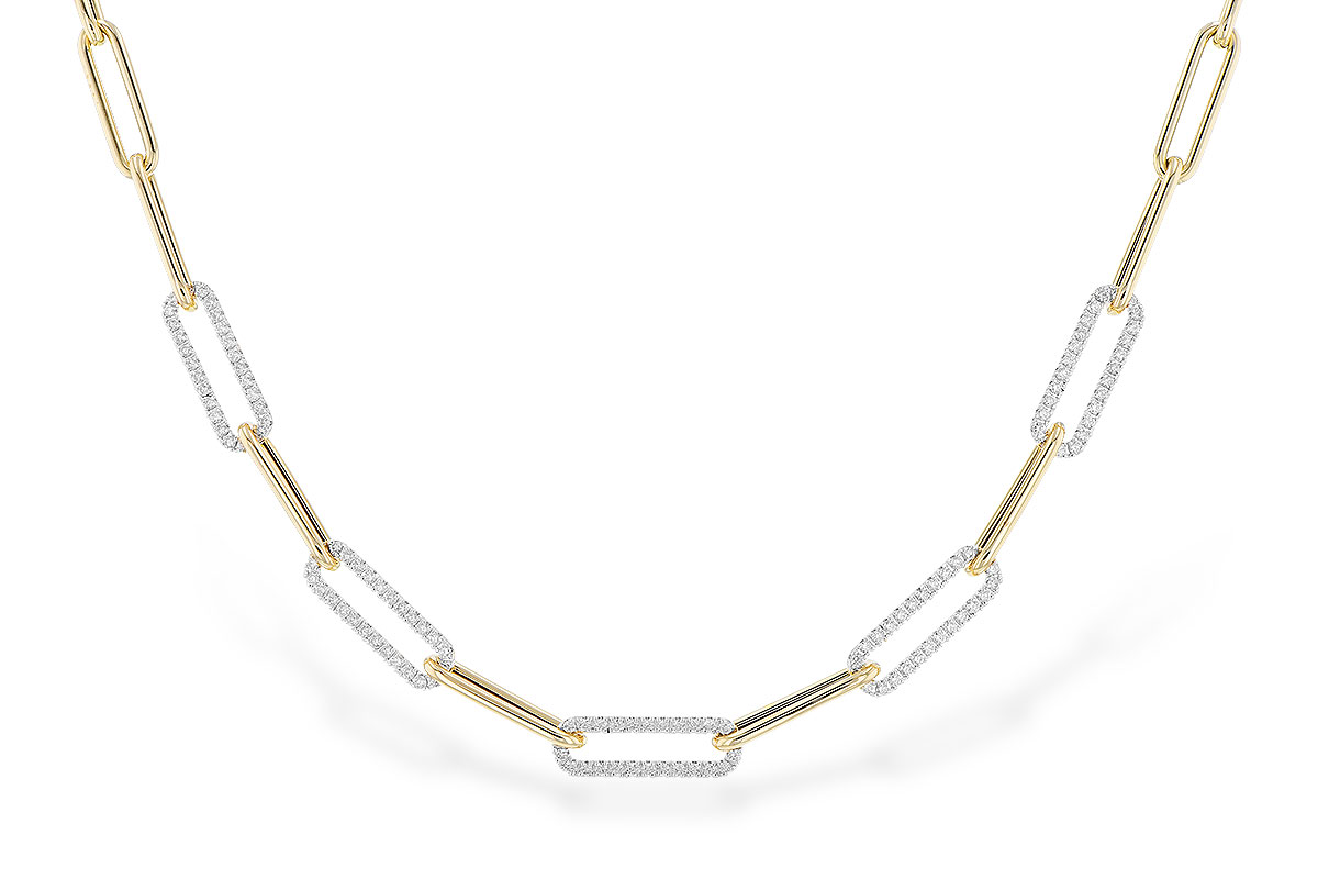 G319-73262: NECKLACE 1.00 TW (17 INCHES)
