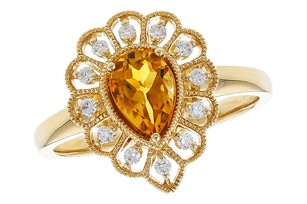 G319-75989: LDS RG .62 CITRINE .75 TGW