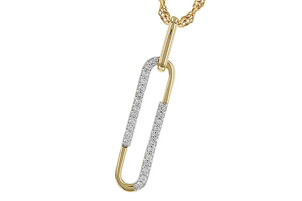 G319-78662: NECKLACE .14 TW