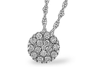 G320-66825: NECKLACE .25 TW