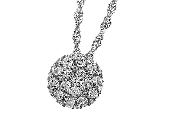 G320-66825: NECKLACE .25 TW