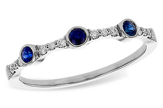 G320-66862: LDS WED RG .16 SAPPHIRE .25 TGW