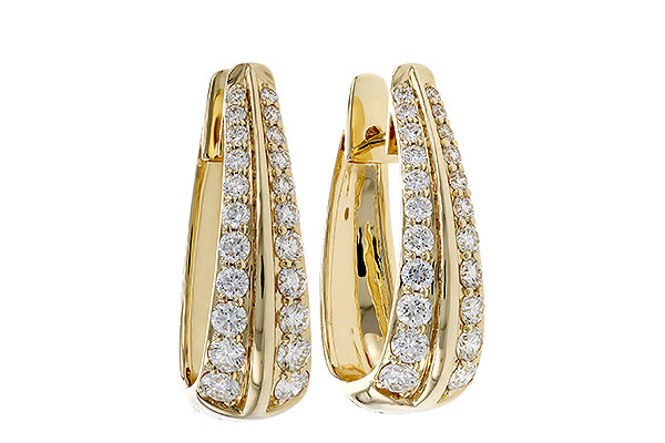 G320-66907: EARRINGS 1.50 TW