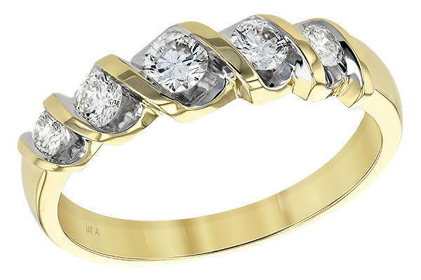 H138-88643: LDS WED RG .50 TW
