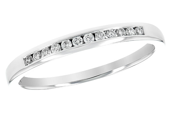H234-35062: LDS WED RG .12 TW (12 STONES)