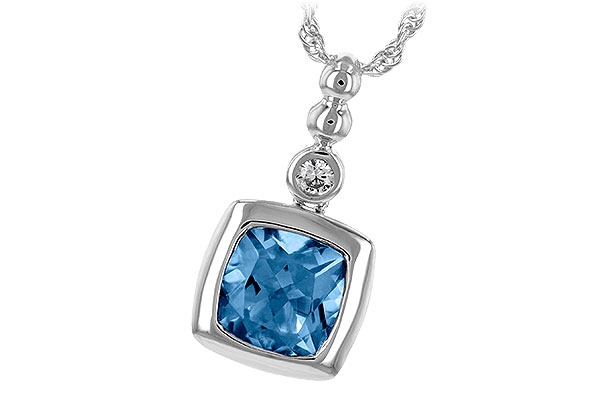 H235-23225: NECK 1.45 BLUE TOPAZ 1.49 TGW