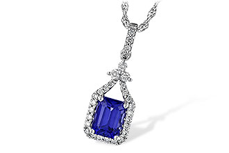H236-09580: NECK 1.42 TANZANITE 1.72 TGW