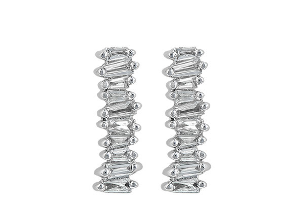 H236-13271: EARR .21 TW BAGUETTES