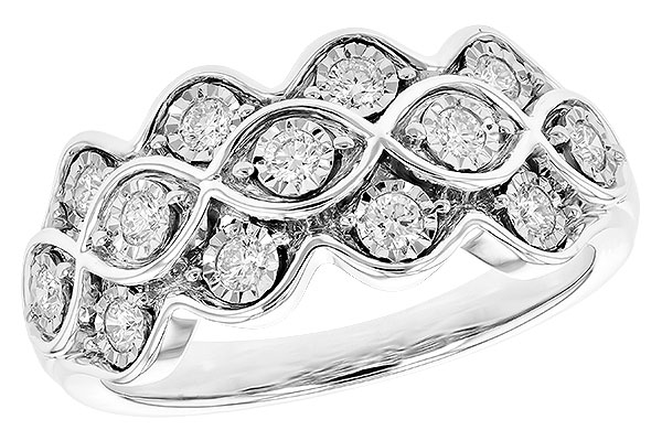 H318-89589: LDS DIA WED RG .33 TW