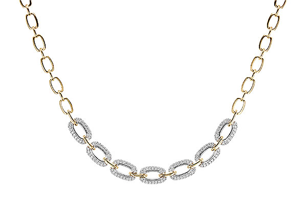 H319-74116: NECKLACE 1.95 TW (17 INCHES)