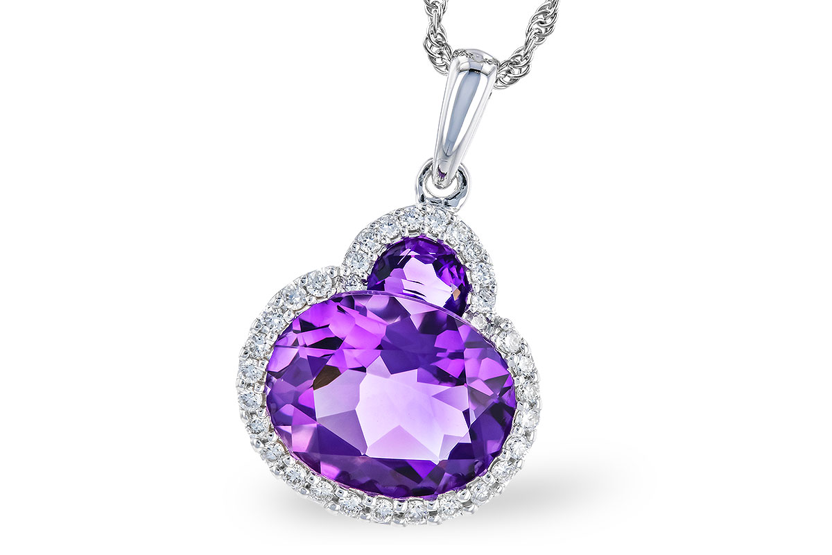 H319-74134: NECK 2.28 TW AMETHYST 2.42 TGW