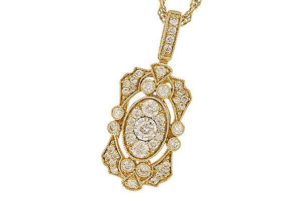 H319-77743: F318-87771 NECK IN ALL Y/G .50 TW