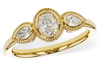 H320-71443: LDS DIA RG .60 TW FANCY CUT DIAMONDS