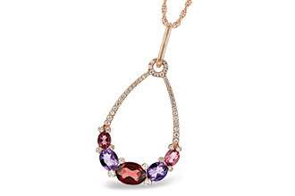 K233-40534: NECK 1.47 SEMI-PRECIOUS 1.67 TGW