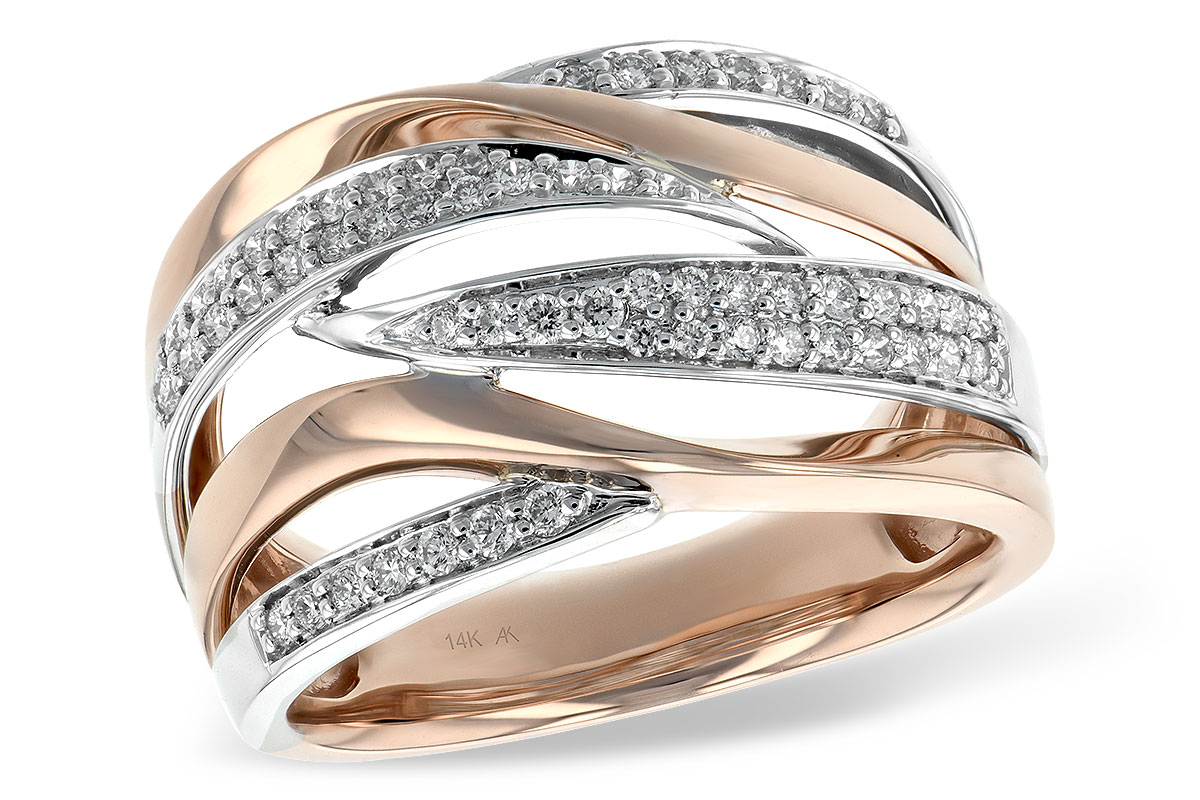 K235-21452: LDS WED RG .32 TW (ROSE & WG)