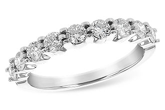 K235-23271: LDS WED RG .75 TW (9 STONES)