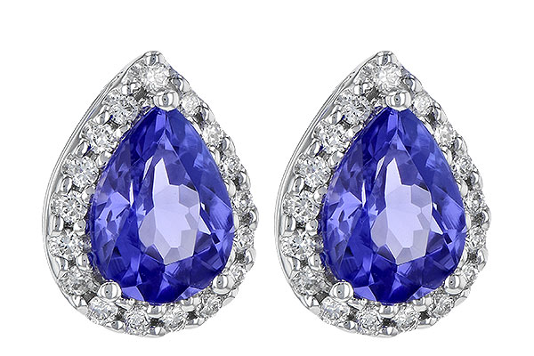 K236-15080: EARR 1.15 TW TANZANITE 1.32 TGW