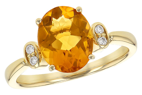 K236-16907: LDS RG 2.04 CITRINE 2.10 TGW (10x8MM CIT)