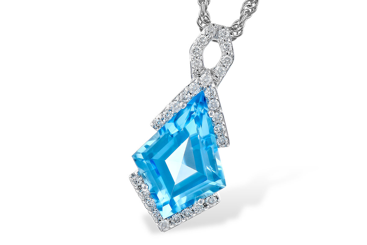 K318-84098: NECK 2.40 BLUE TOPAZ 2.53 TGW